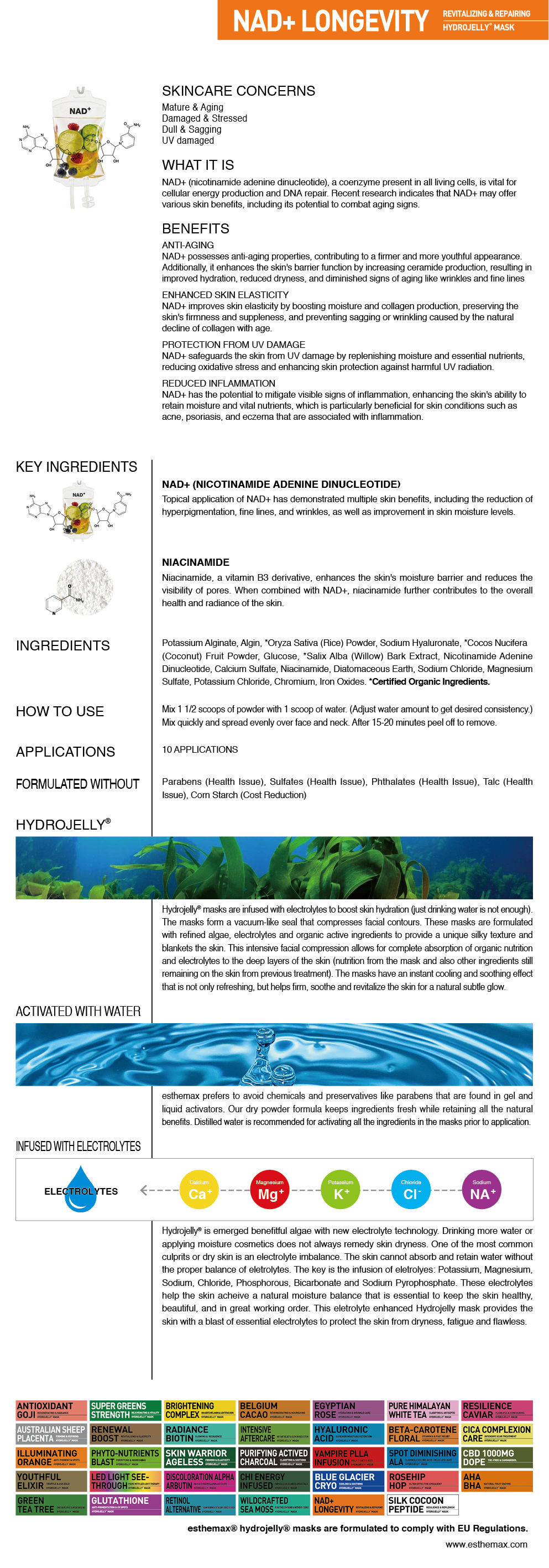 SET] 10+4 HYDROJELLYÂ® MASKS